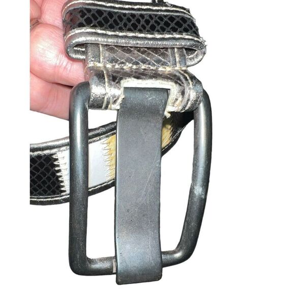 Via Spiga Women’s Multi Color Genuine Leather Belt Size Medium 30”-33” - Picture 2 of 8